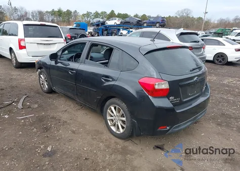 2013 Subaru Impreza 2.0I Premium from USA, damaged, VIN JF1GPAC67D2833679